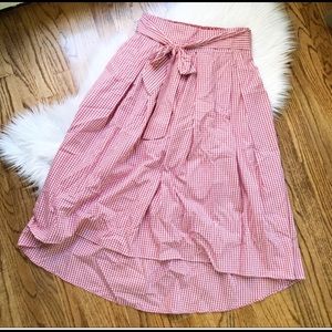 Red Gingham Summer Skirt from Max Studio ❤️